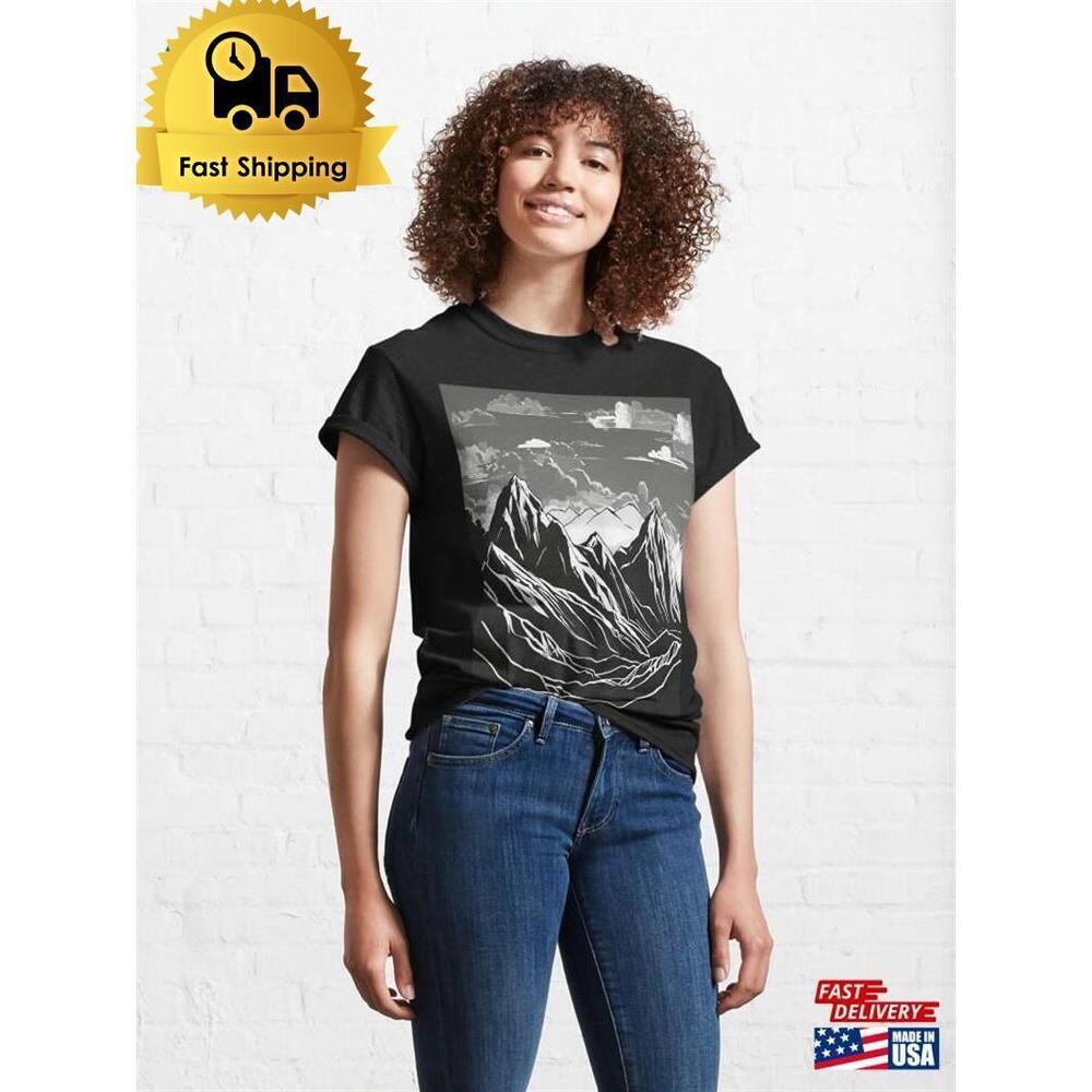 Mountain Landscape Classic T-Shirt Unisex